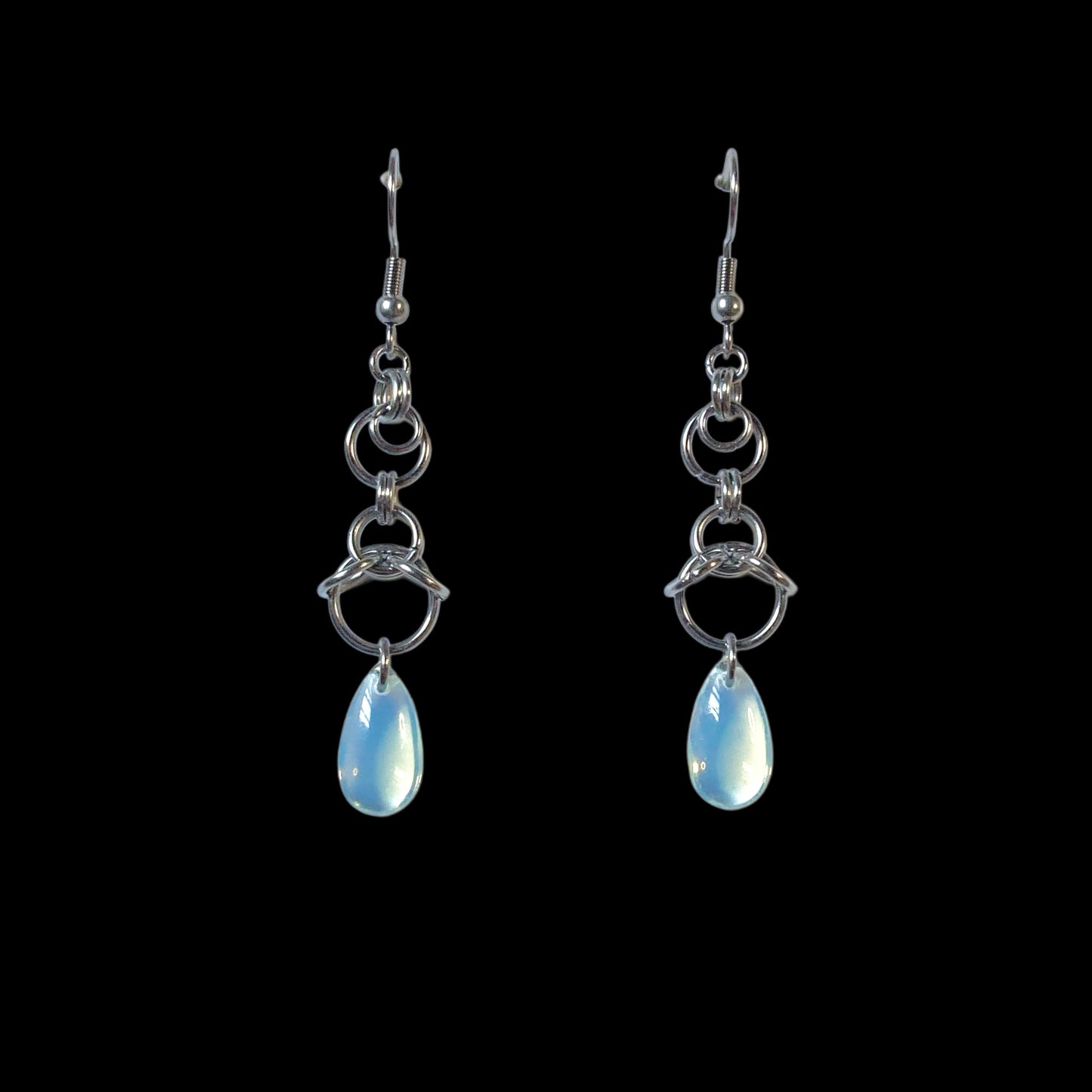 Dew Chainmail Earrings