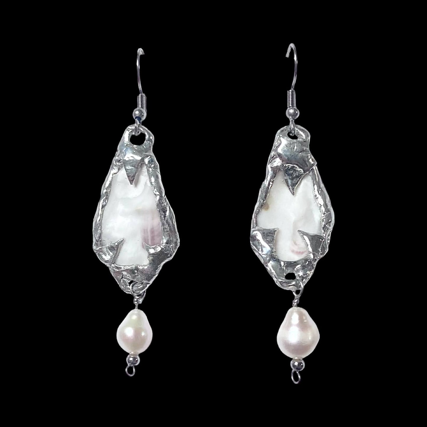 Oyster Shell Earrings