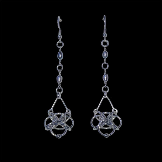 Carolina Mantis Chainmail Earrings
