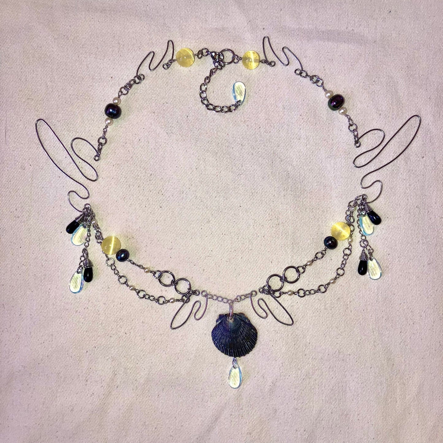 Skirt Siphonophore Necklace