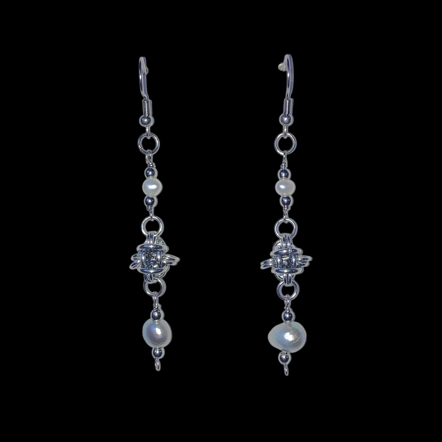 Polaris Chainmail Earrings