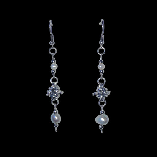 Polaris Chainmail Earrings