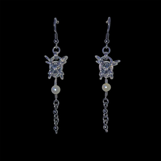 Spirit Weaver Chainmail Earrings