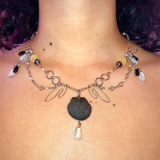 Skirt Siphonophore Necklace