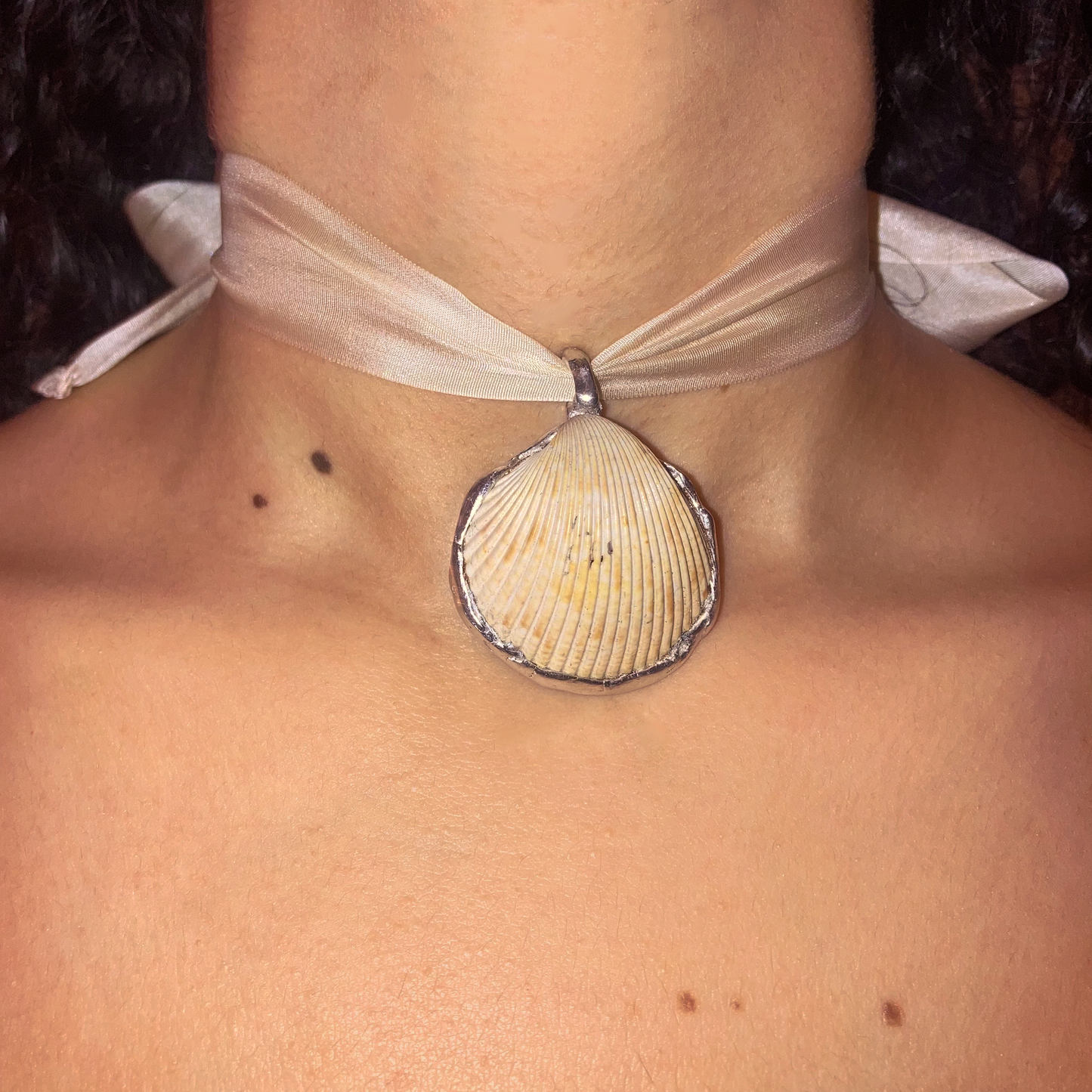 Atlantic Sand Ribbon Choker
