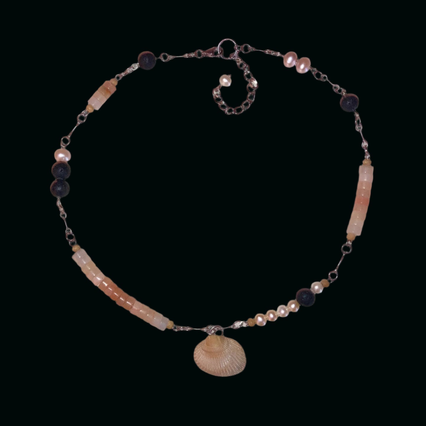 Petrified Shell Necklace