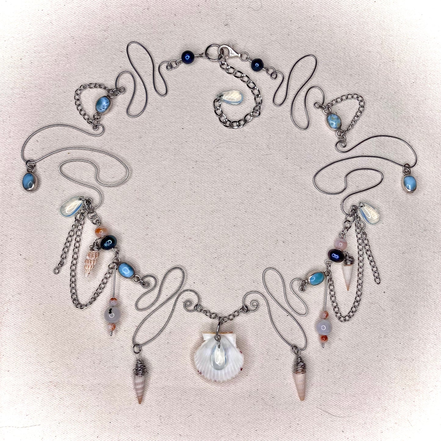 Sea Angel Reversible Necklace