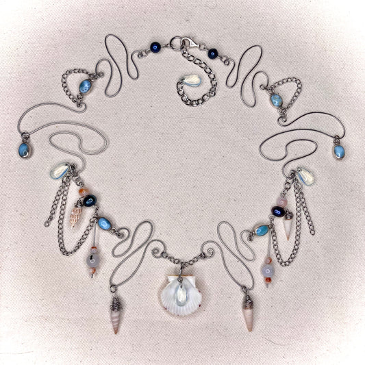 Sea Angel Reversible Necklace