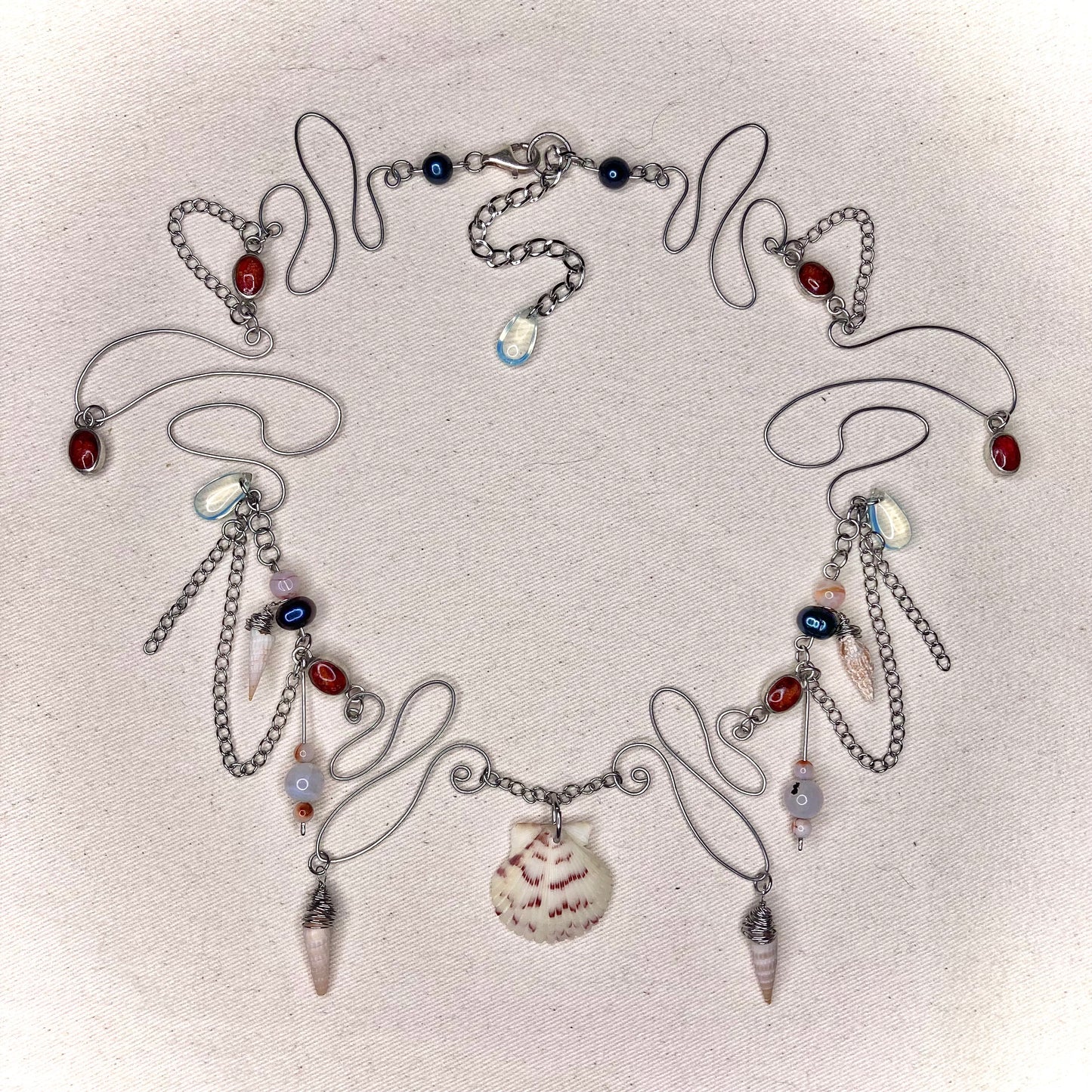Sea Angel Reversible Necklace